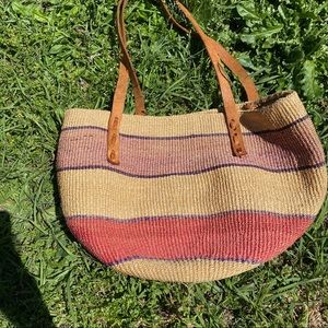 90s vintage y2k wicker purse.